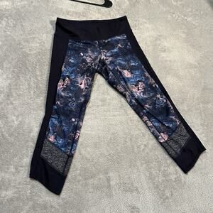 Lululemon If You're Lucky Cropped Leggings Womens 6 Moody Mirage Athletic